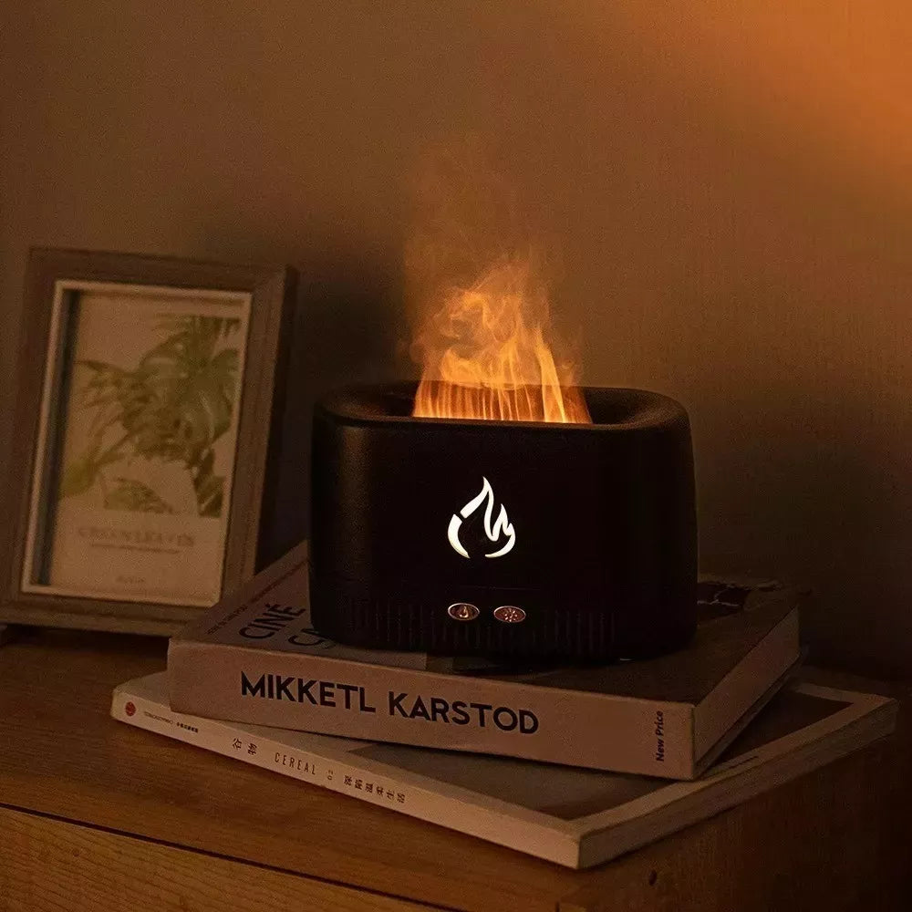 Difusor Humidificador de Aromas Llamas 🔥